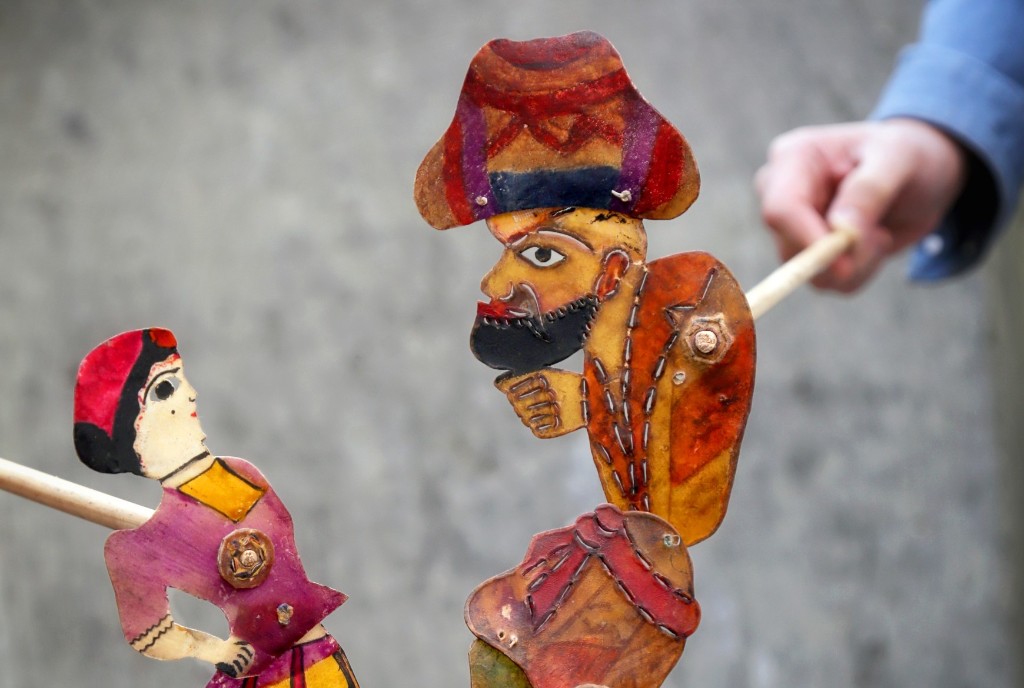 Karagöz shadow puppets